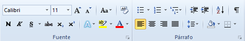 estilos y formato en Microsoft Word